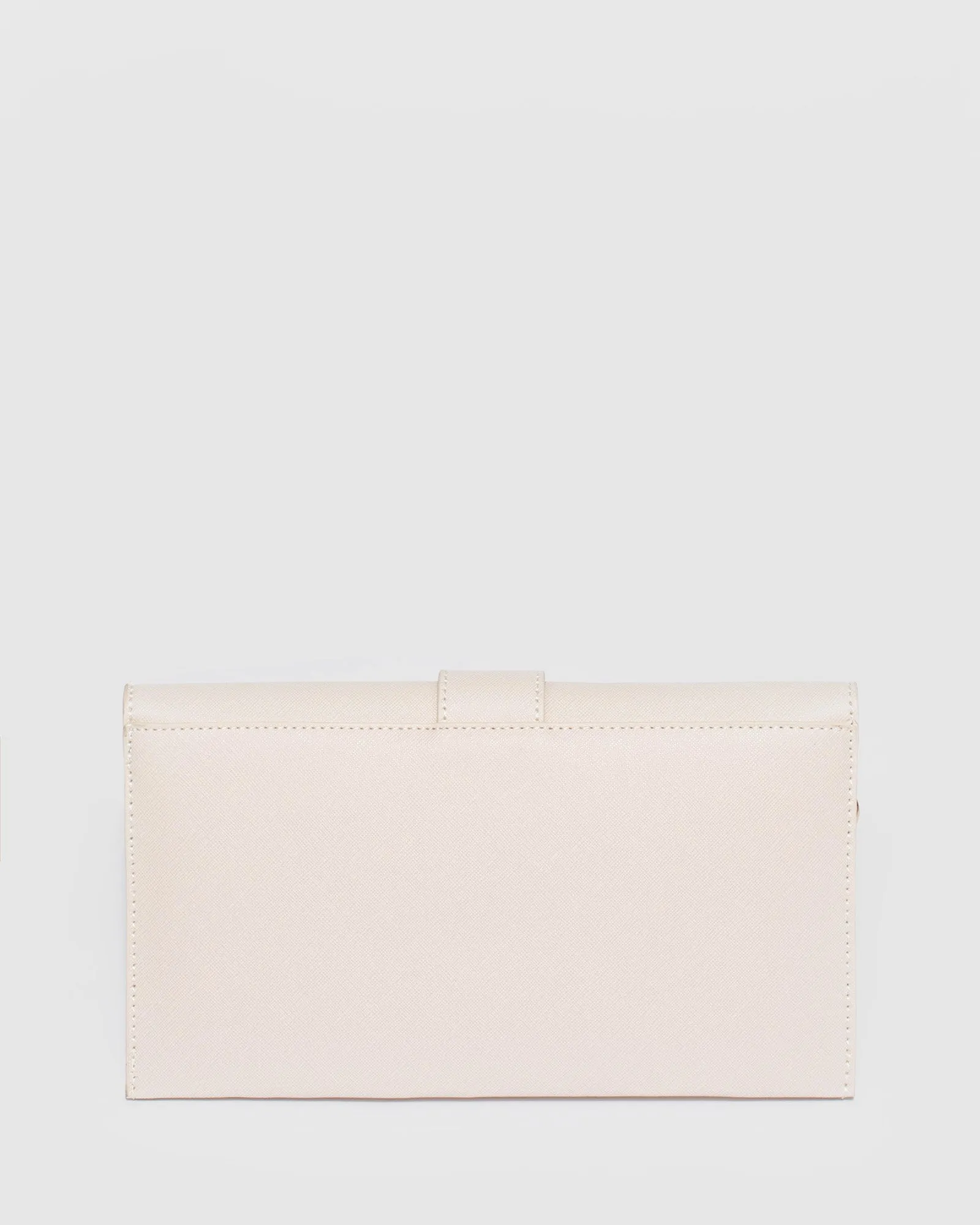 Ivory Amelia Scarf Clutch Bag