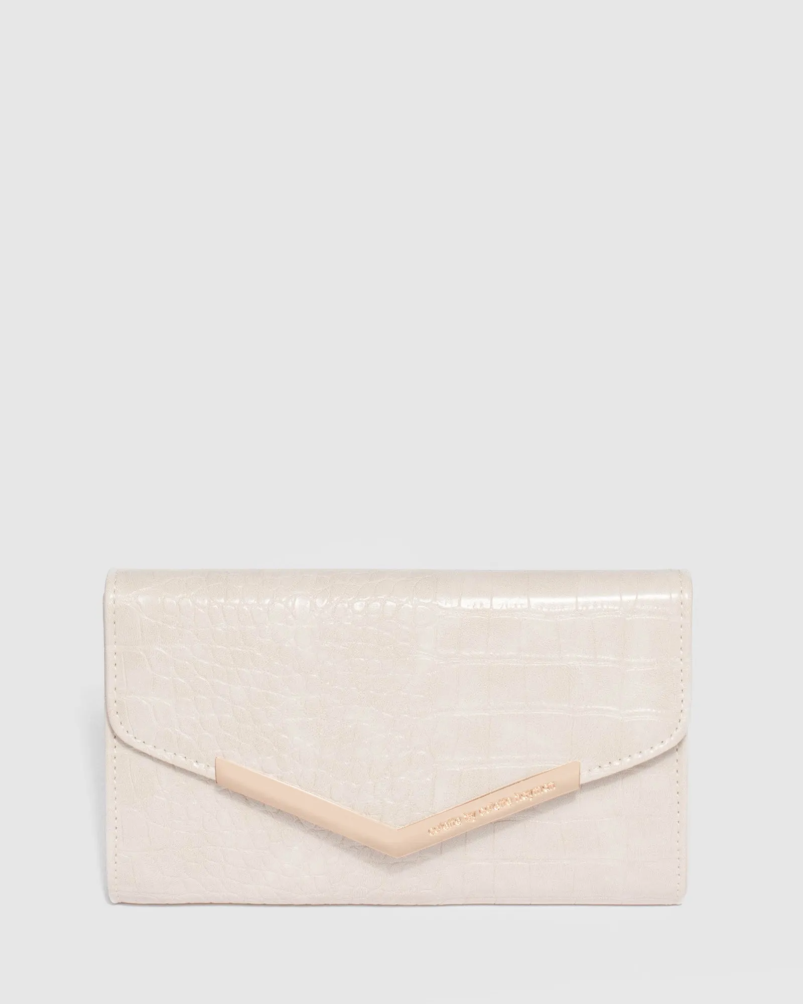 Ivory Kiah Arrow Clutch Bag