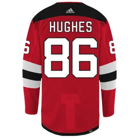 Jack Hughes New Jersey Devils Adidas Primegreen Authentic NHL Hockey Jersey     