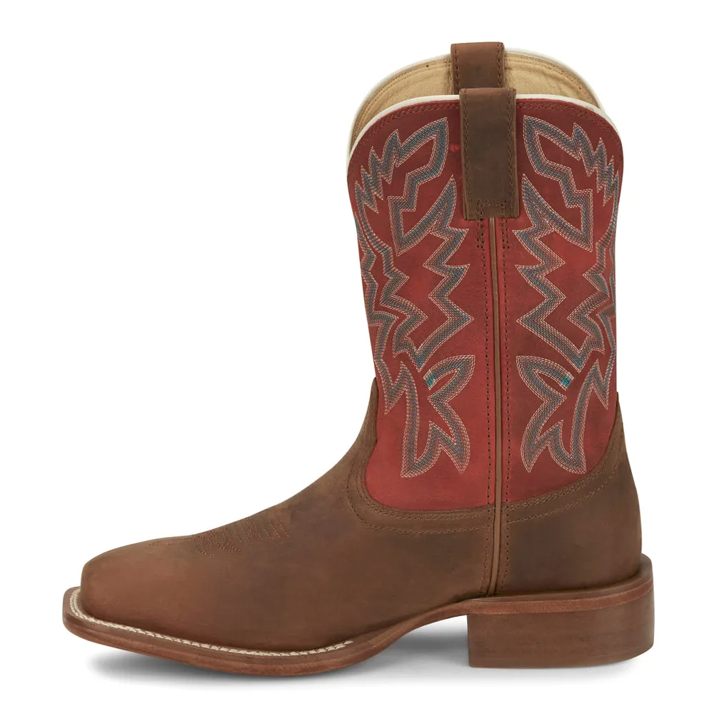 Jackpot 11 Wide Square Toe Cowboy Boots