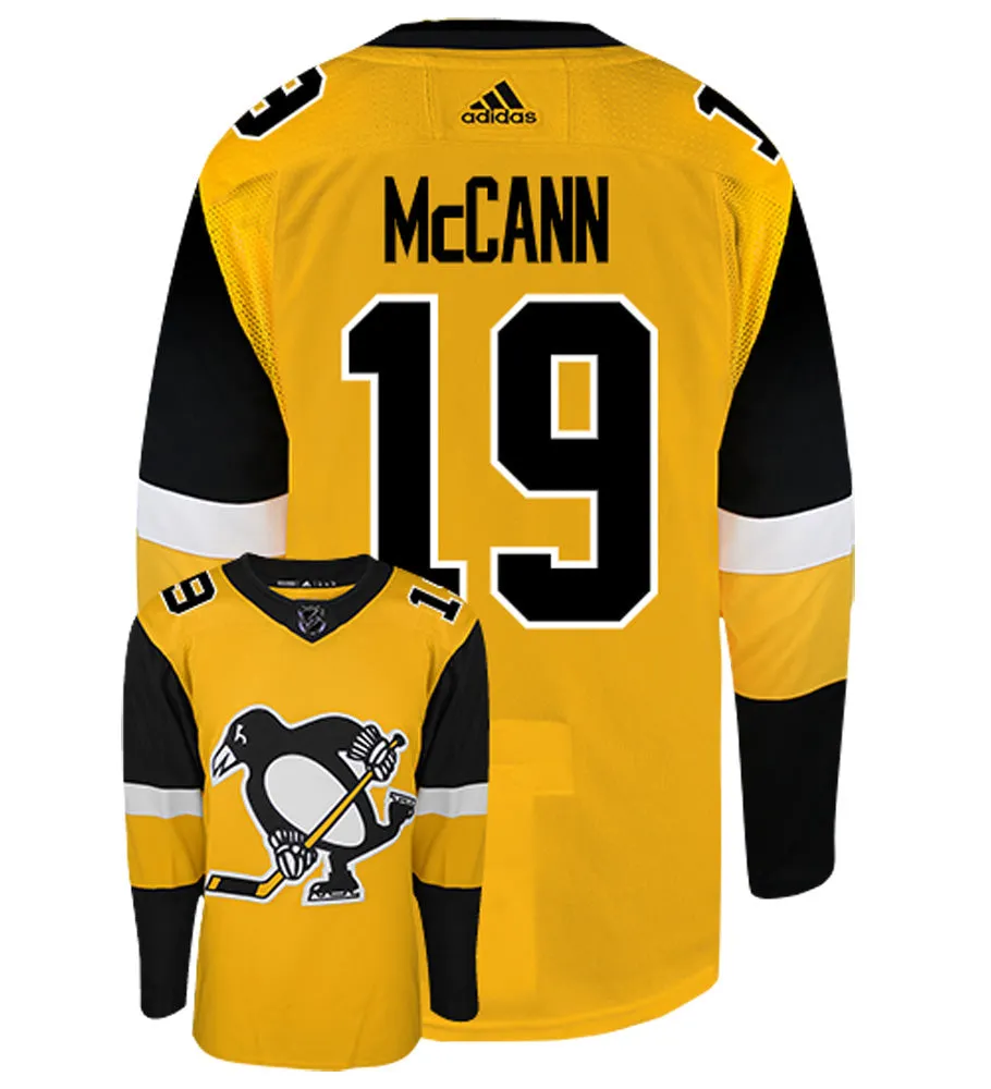 Jared McCann Pittsburgh Penguins Adidas Authentic Third NHL Hockey Jersey     