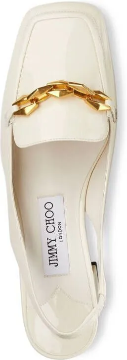 Jimmy Choo Diamond Tilda 45mm sandals Neutrals