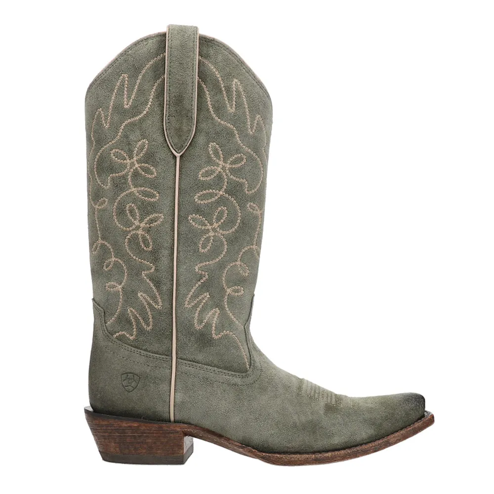 Jukebox Embroidered Snip Toe Cowboy Boots