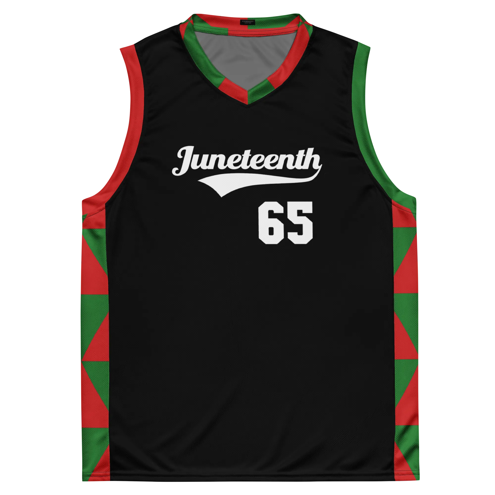 Juneteenth Recycled Basketball Jersey