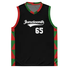 Juneteenth Recycled Basketball Jersey