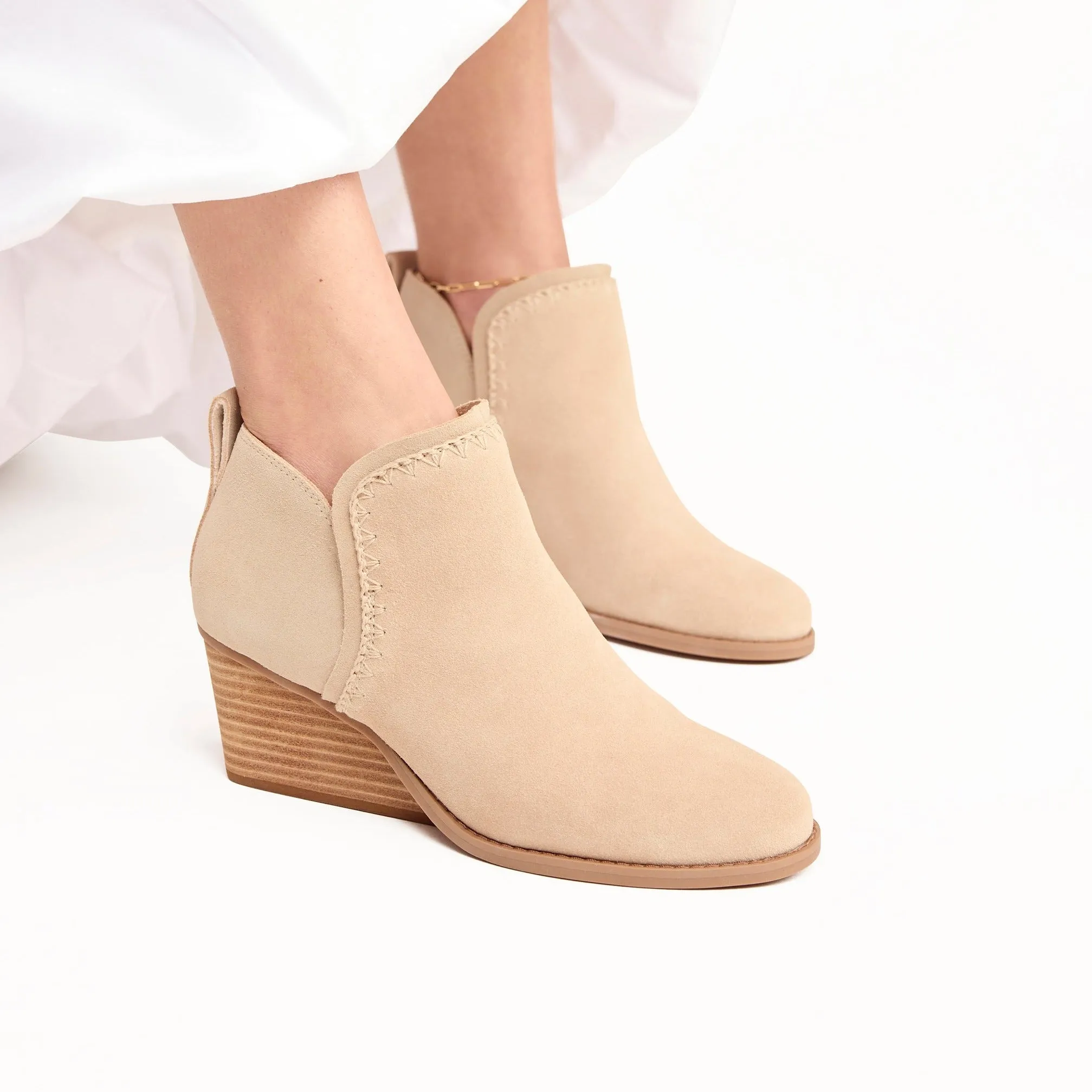 Kaia Wedge Ankle Boot