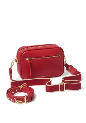 Katie Loxton Hallie Crossbody Bag, Garnet Red