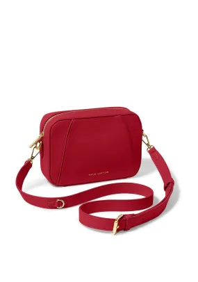 Katie Loxton Hana Crossbody Camera Bag, Garnet Red