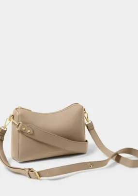 Katie Loxton Mara Crossbody Bag, Light Taupe