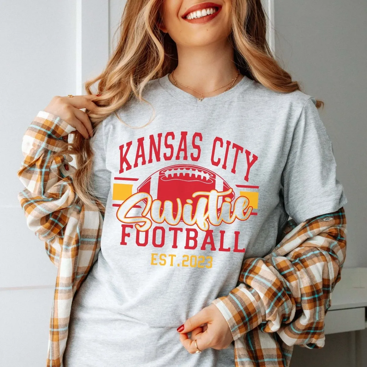 KC Swiftie Football Tee