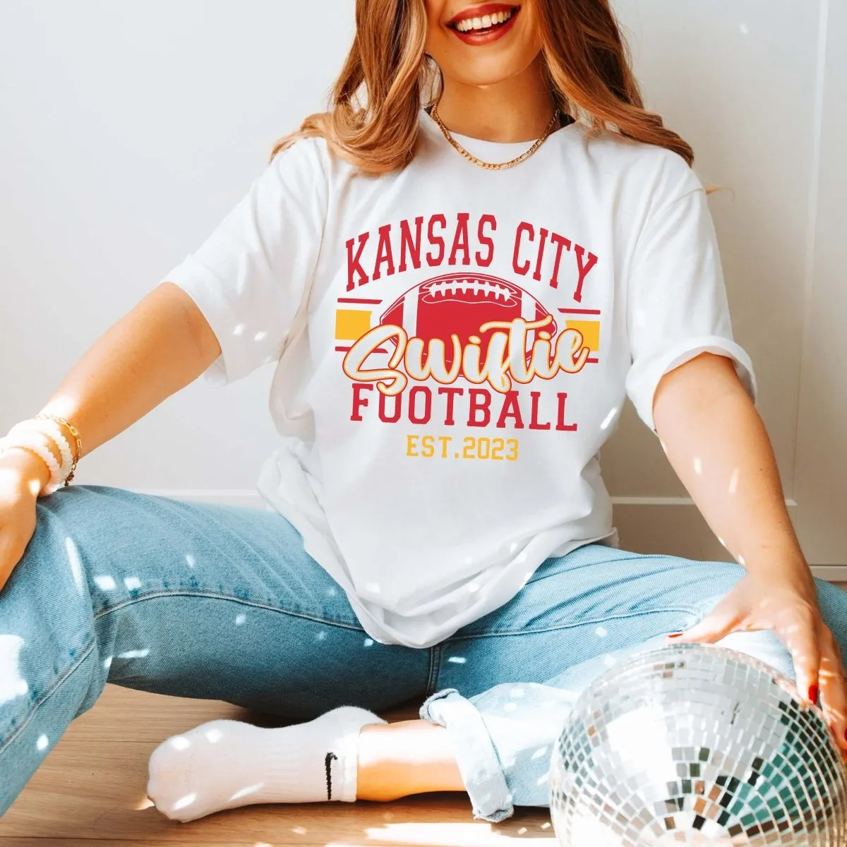 KC Swiftie Football Tee