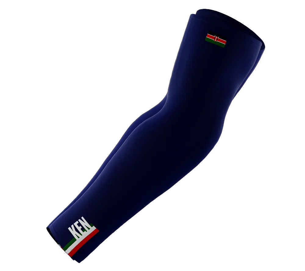 Kenya Code Compression Arm Sleeves - Walking - Cycling - Running - Golf - Baseball - Basketball