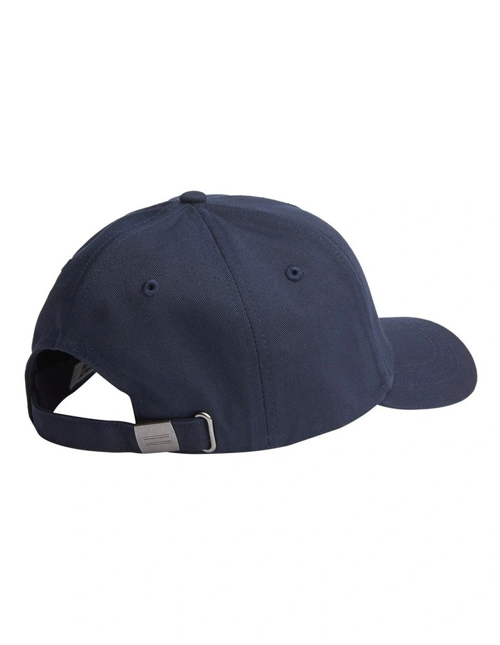 Kids Flag Front Baseball Cap in Blue