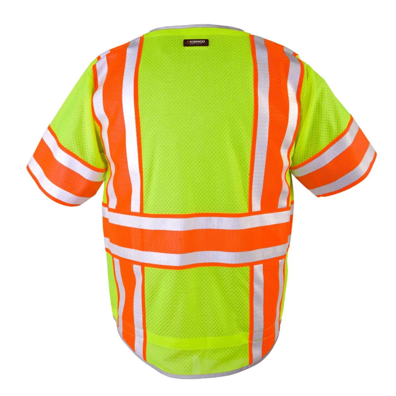 Kishigo Premium Brilliant Series Ultimate Reflective Vest  - 1573 Lime | 1574 Orange