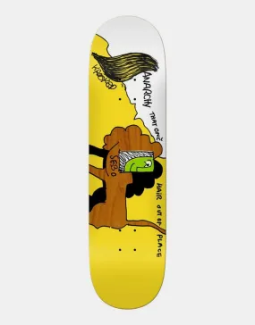 Krooked Sebo Anarchy Skateboard Deck - 8.12