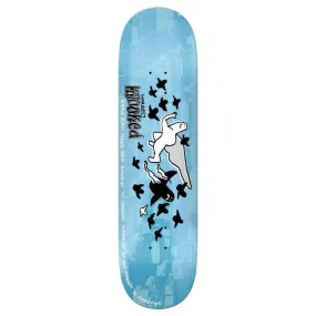 Krooked Skateboard Deck Worrest Sth Bound Blue/White 8.25 