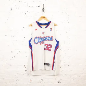 LA Clippers Griffin Adidas Basketball Jersey - White - M