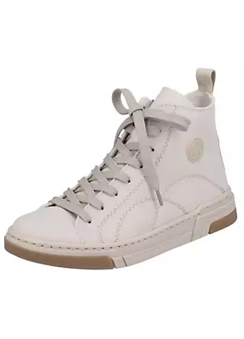 Lace-Up High-Top Trainers by Rieker | Look Again