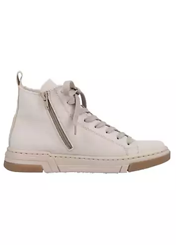 Lace-Up High-Top Trainers by Rieker | Look Again