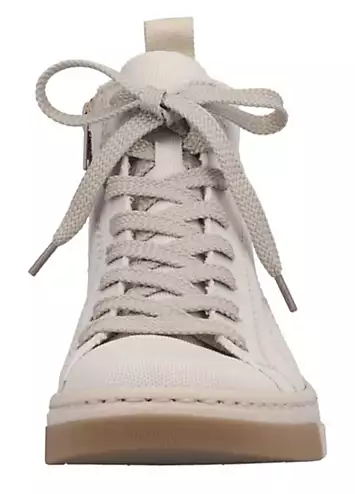 Lace-Up High-Top Trainers by Rieker | Look Again