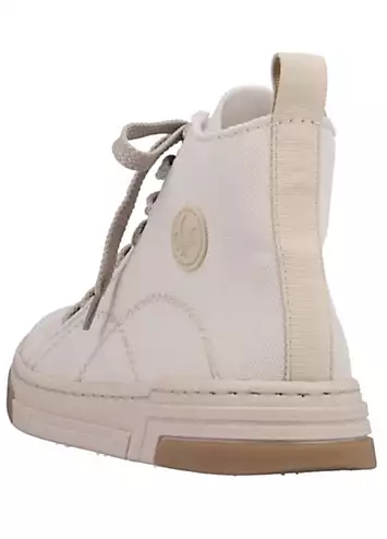 Lace-Up High-Top Trainers by Rieker | Look Again