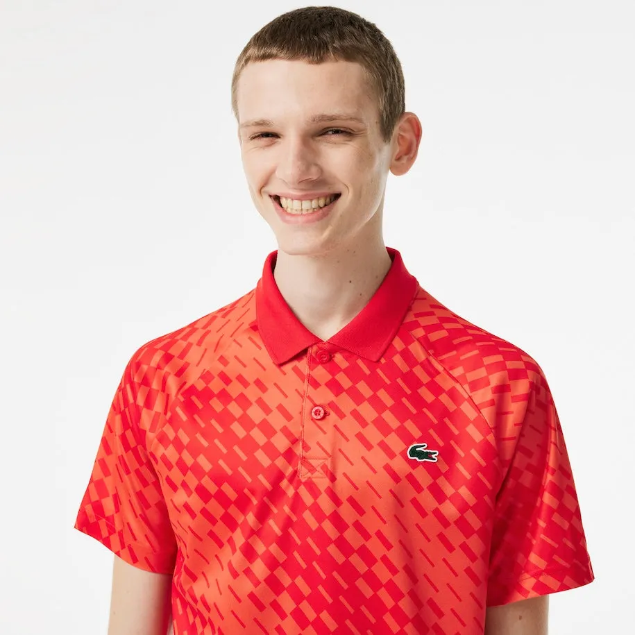 Lacoste Tennis x Novak Djokovic Fan Version Polo Red / Orange