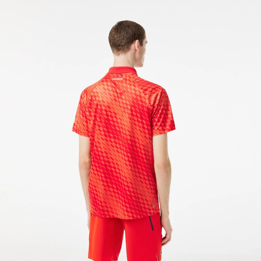 Lacoste Tennis x Novak Djokovic Fan Version Polo Red / Orange