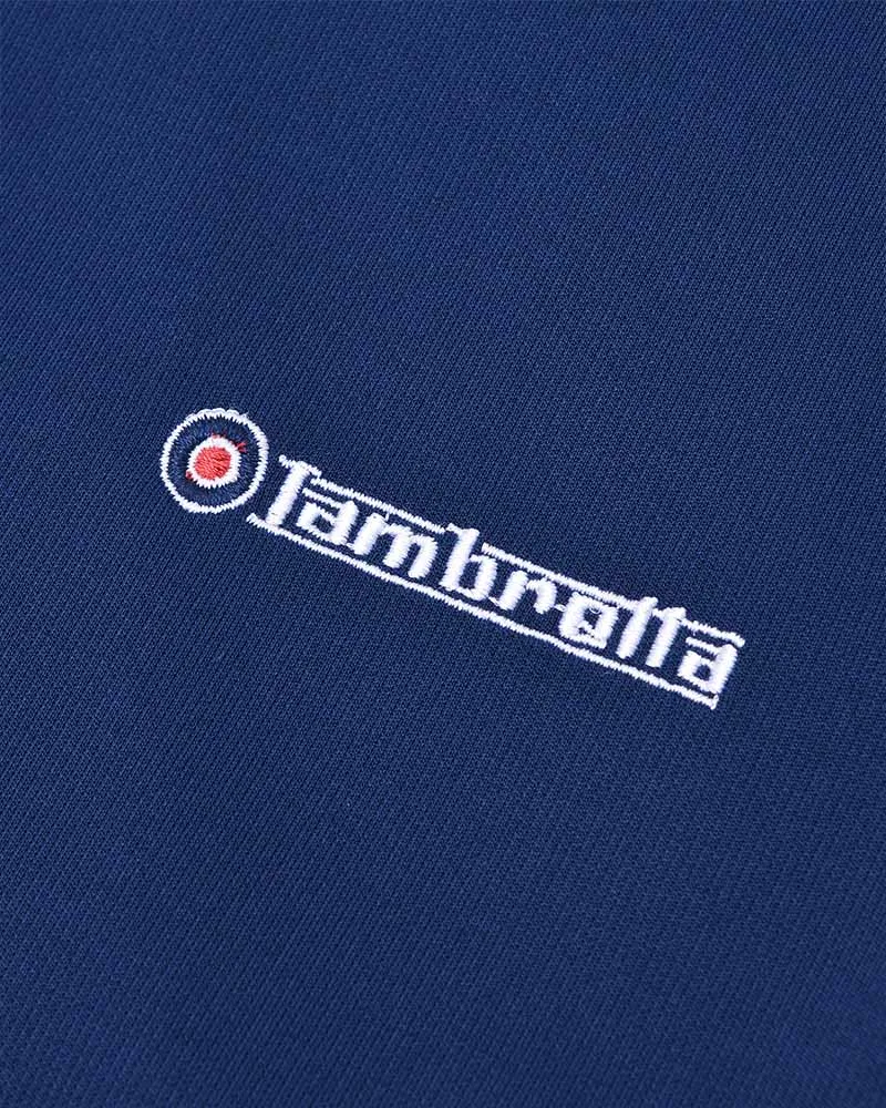 Lambretta Mens Half Taped Full Zip High Collar Track Jacket