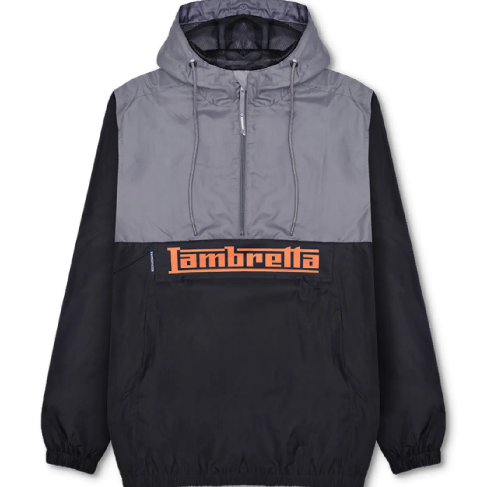 Lambretta Mens Over The Head Scooter Windbreaker Jacket