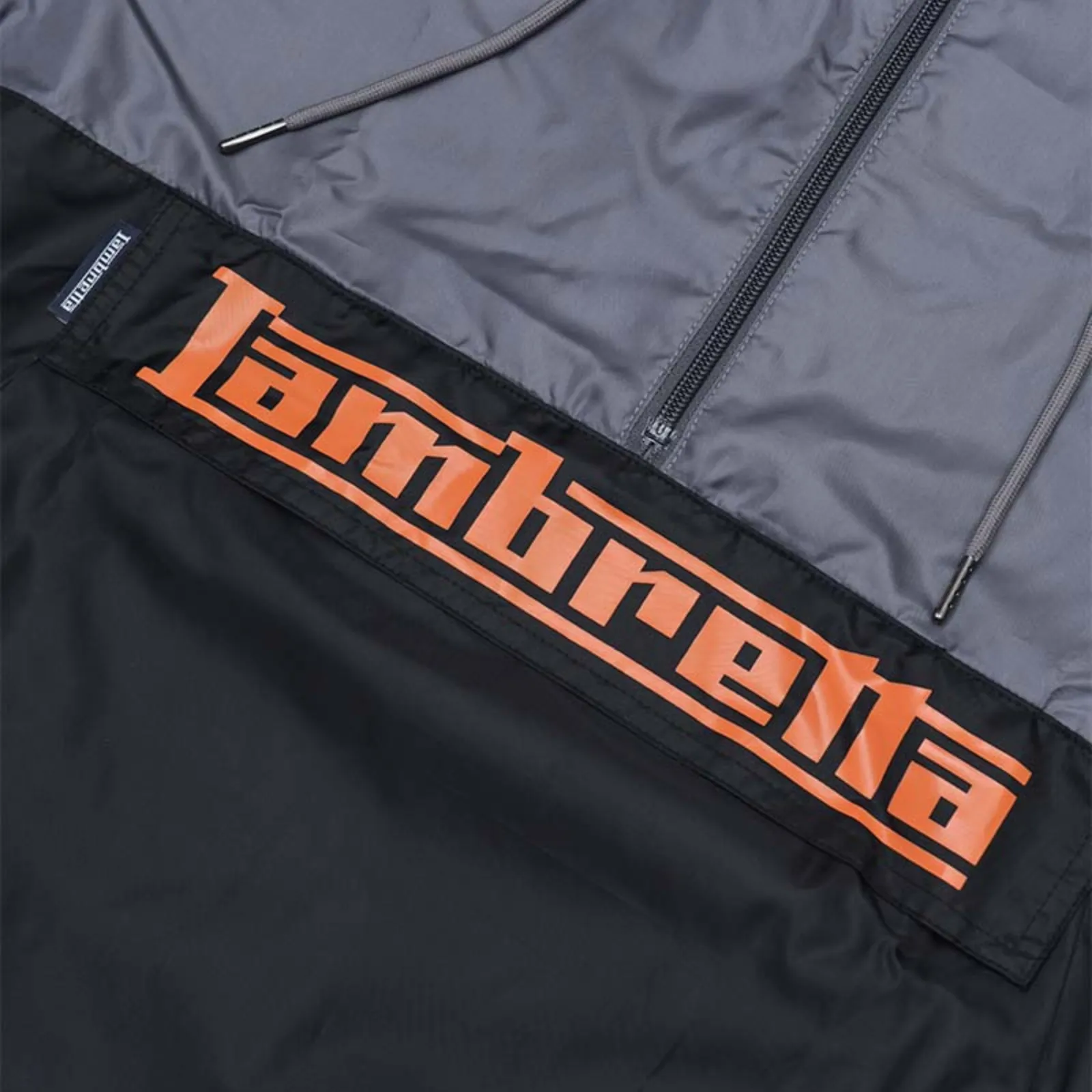 Lambretta Mens Over The Head Scooter Windbreaker Jacket