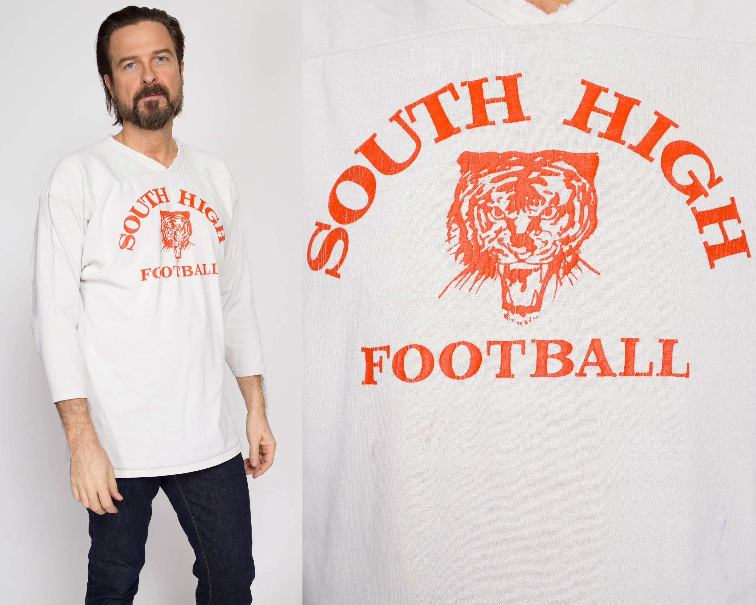 Large 60s South High Football Jersey