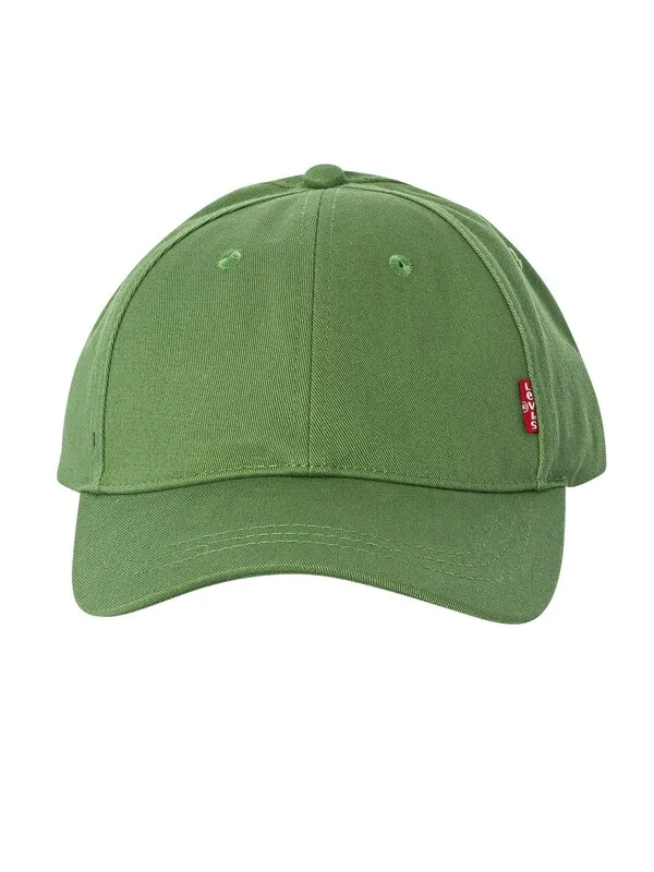 Levi's Tag Logo Baseball Cap - Medium Green