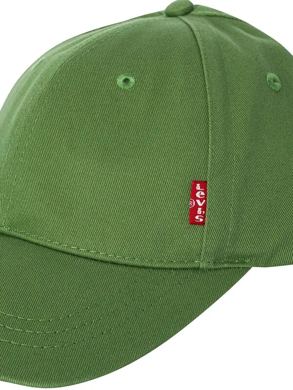 Levi's Tag Logo Baseball Cap - Medium Green