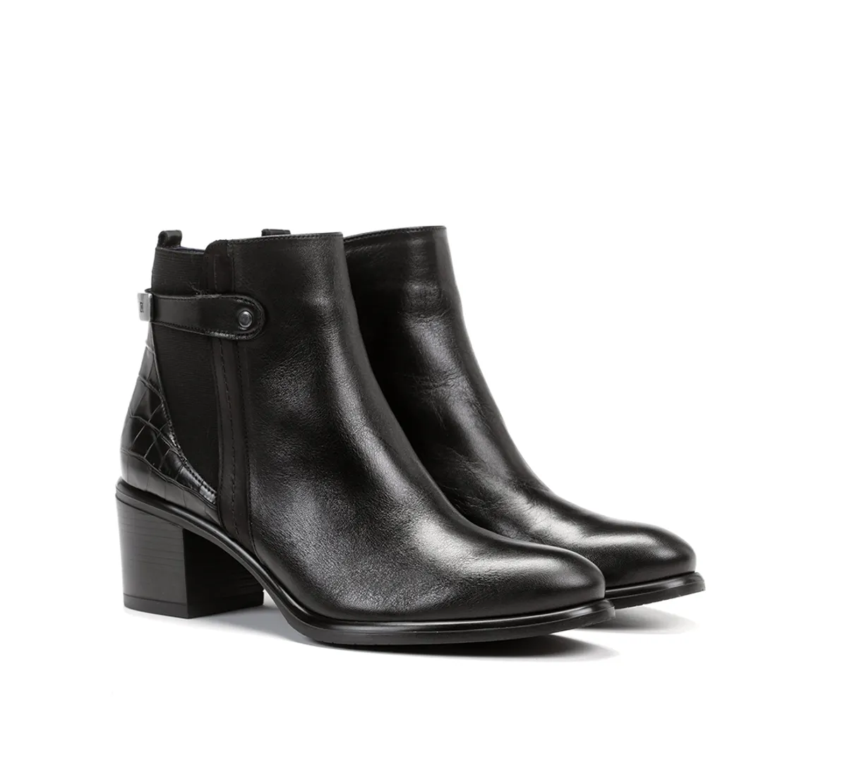 LEXI D8359 Black Ankle Boot