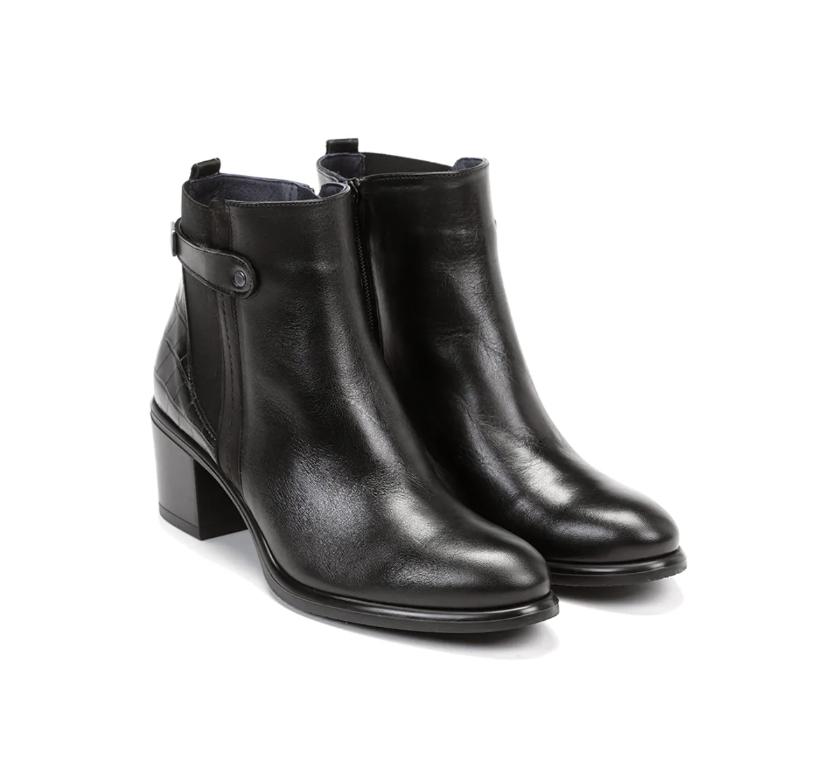 LEXI D8359 Black Ankle Boot