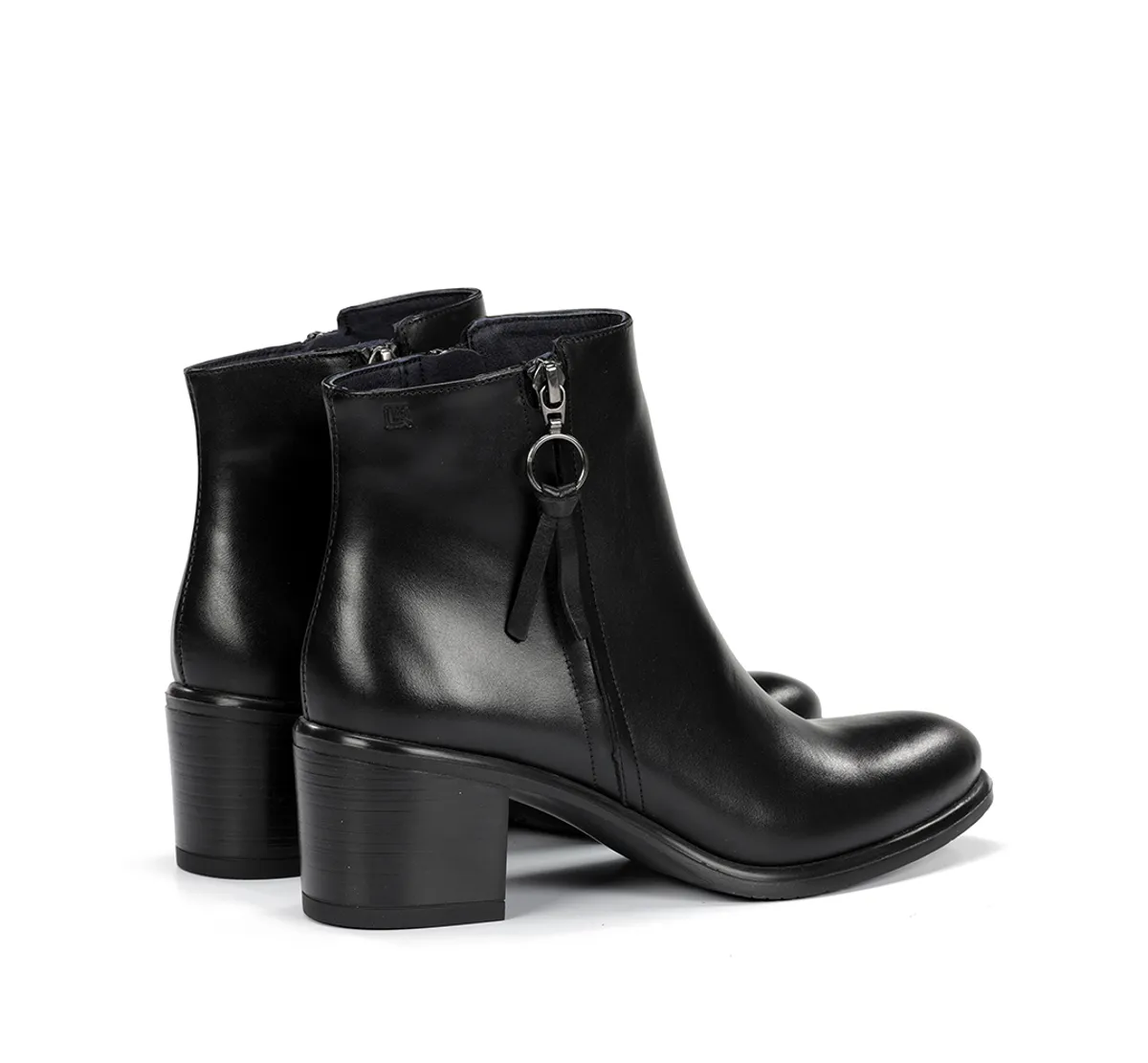 LEXI D8606 Black Ankle Boot