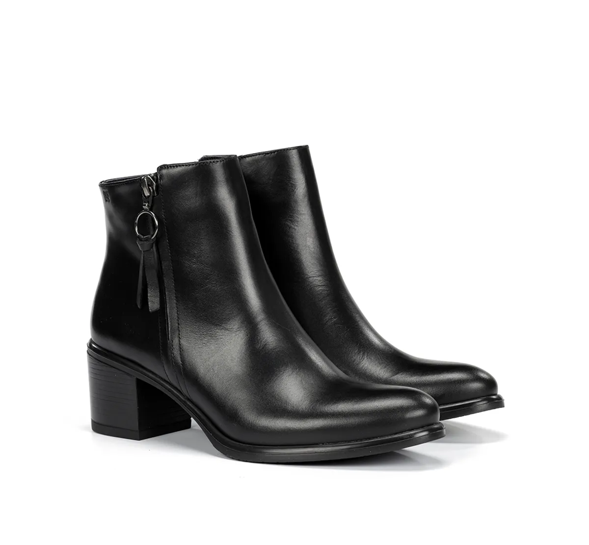 LEXI D8606 Black Ankle Boot