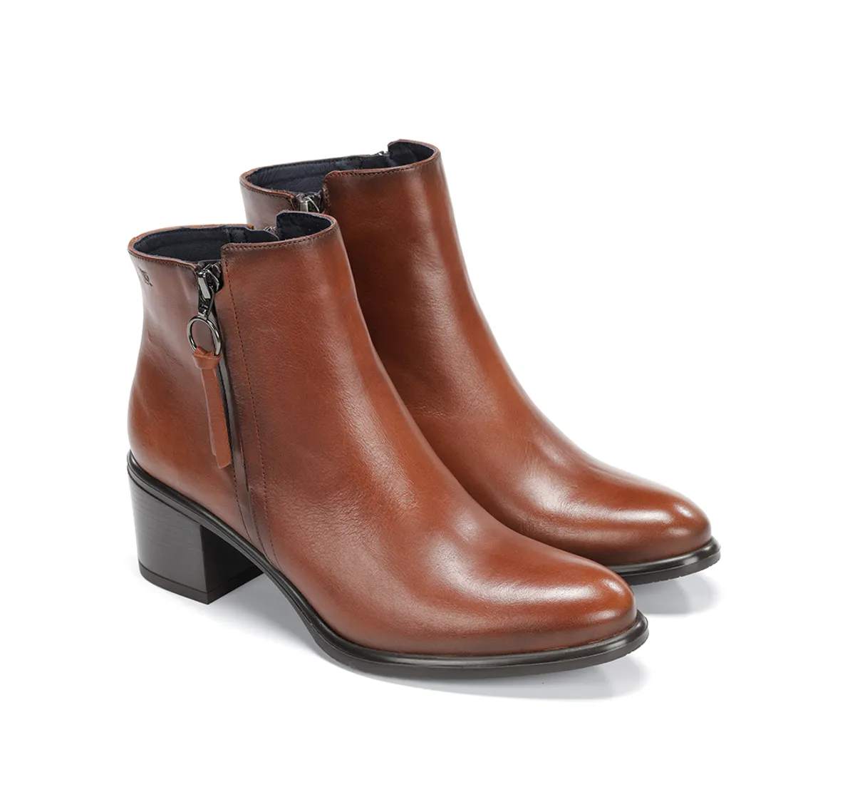 LEXI D8606 Brown Ankle Boot