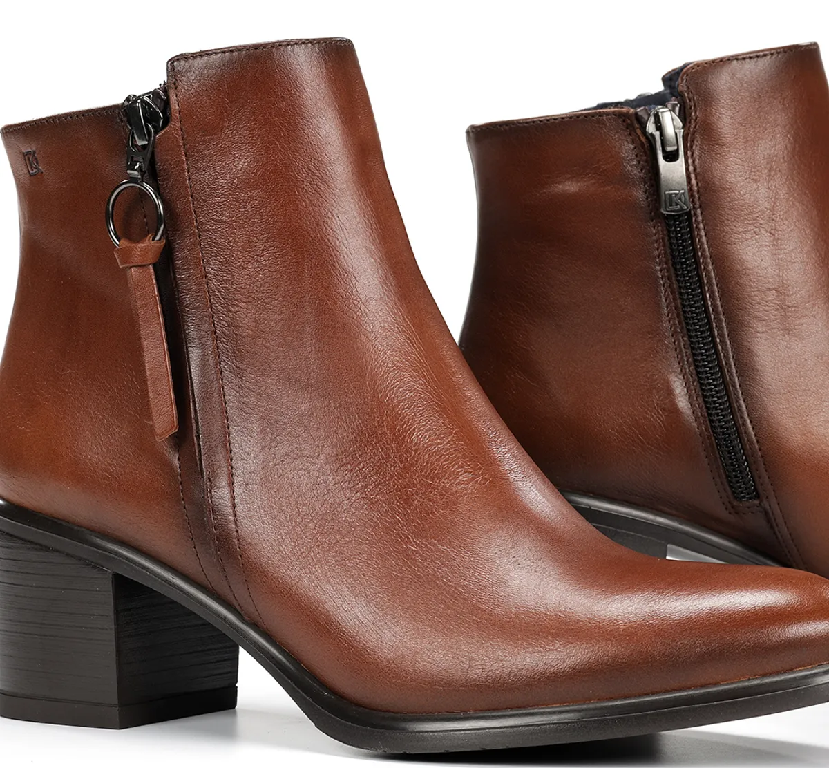 LEXI D8606 Brown Ankle Boot