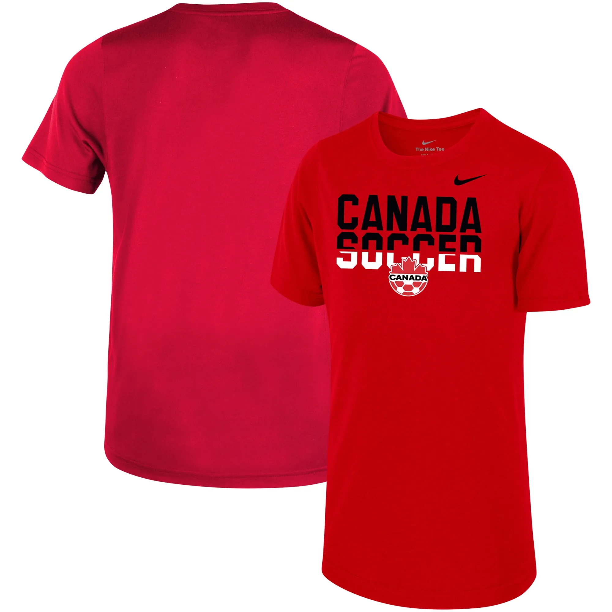 Lids Youth Nike Red Canada Soccer Core T-Shirt