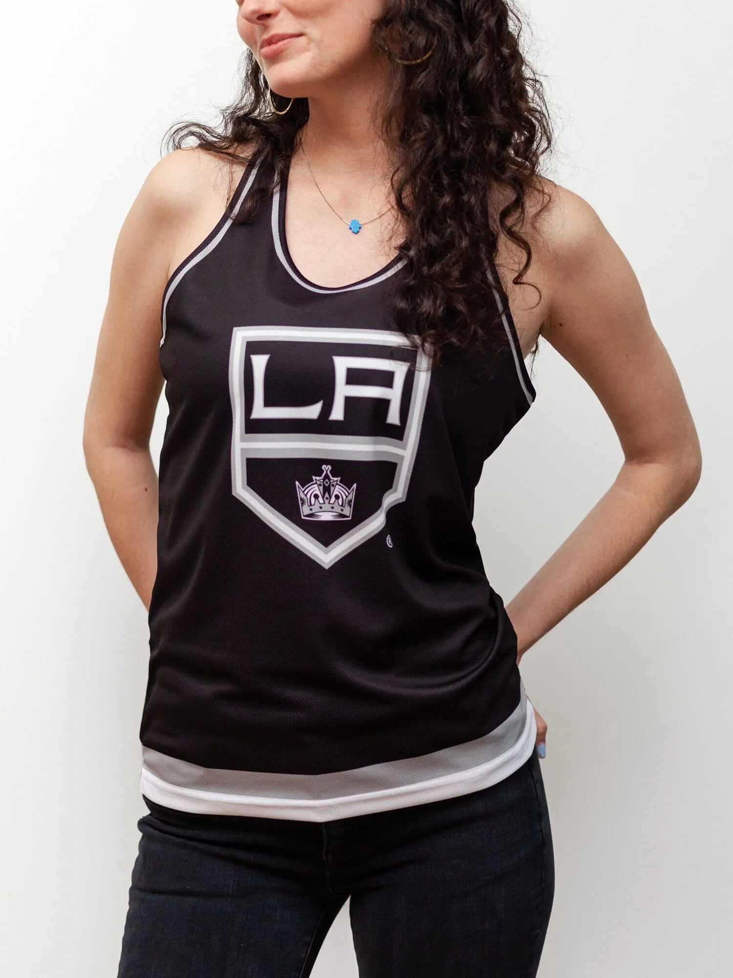 Los Angeles Kings Women's Racerback Hockey Tank