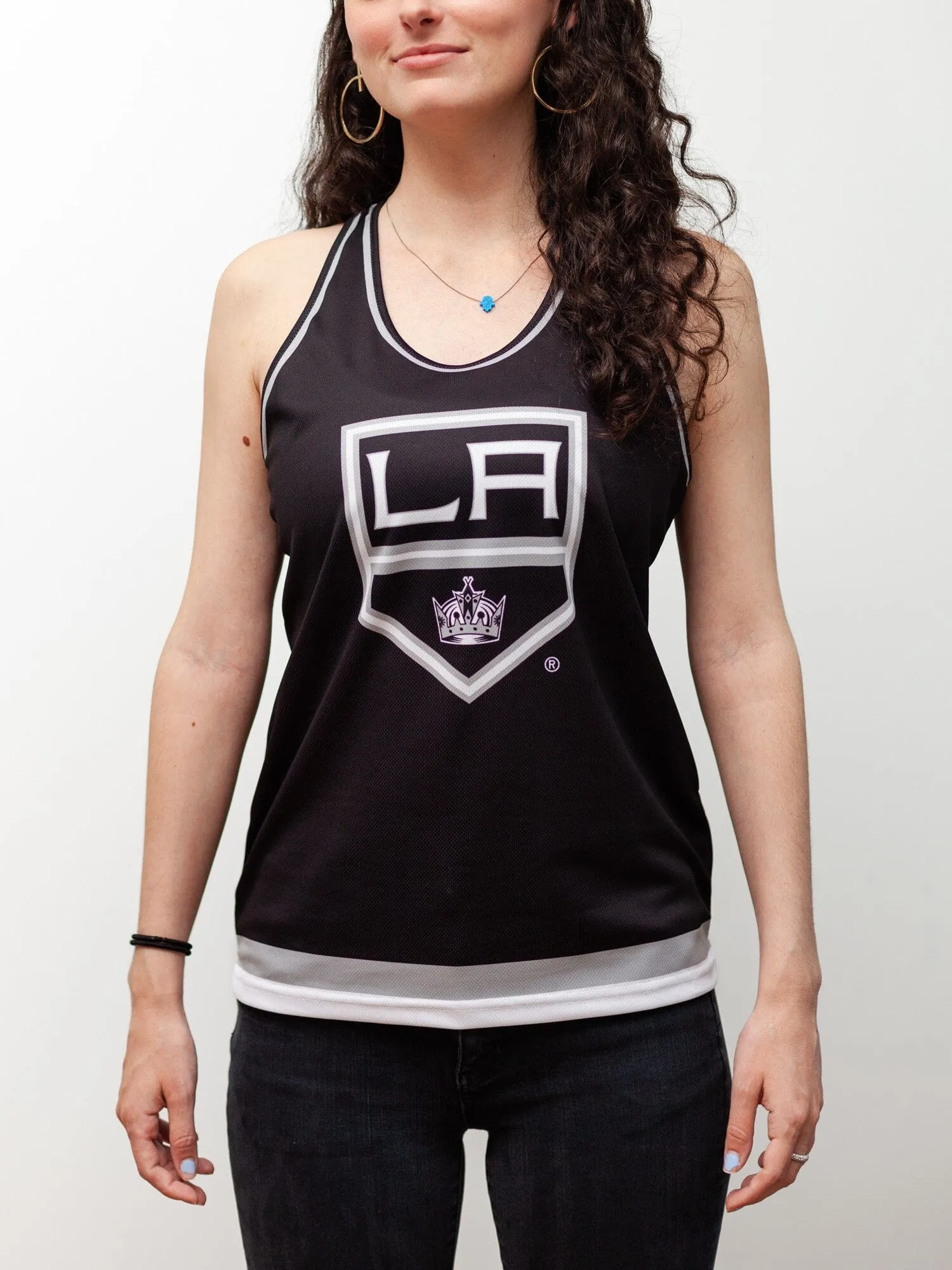 Los Angeles Kings Women's Racerback Hockey Tank