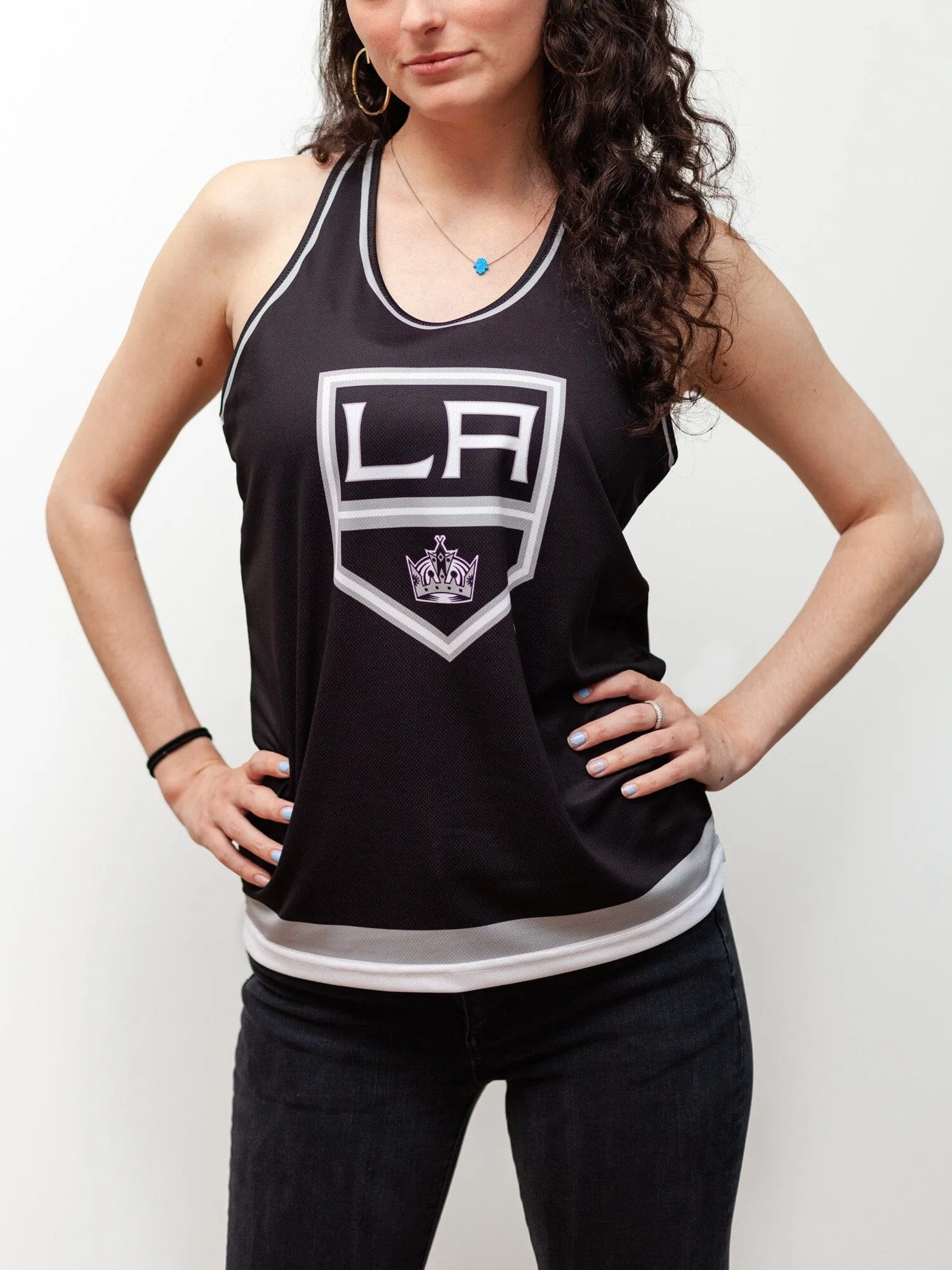 Los Angeles Kings Women's Racerback Hockey Tank