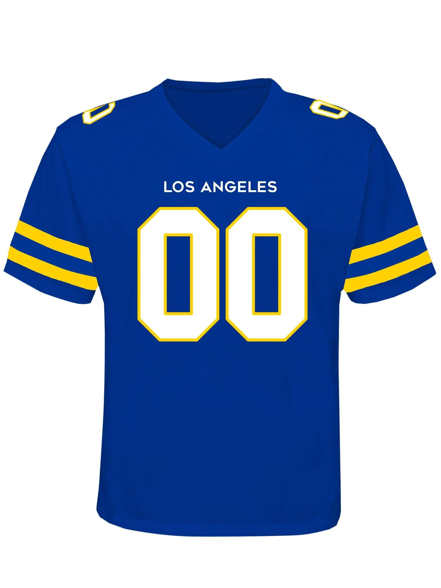 Los Angeles Navy Custom Football Jersey