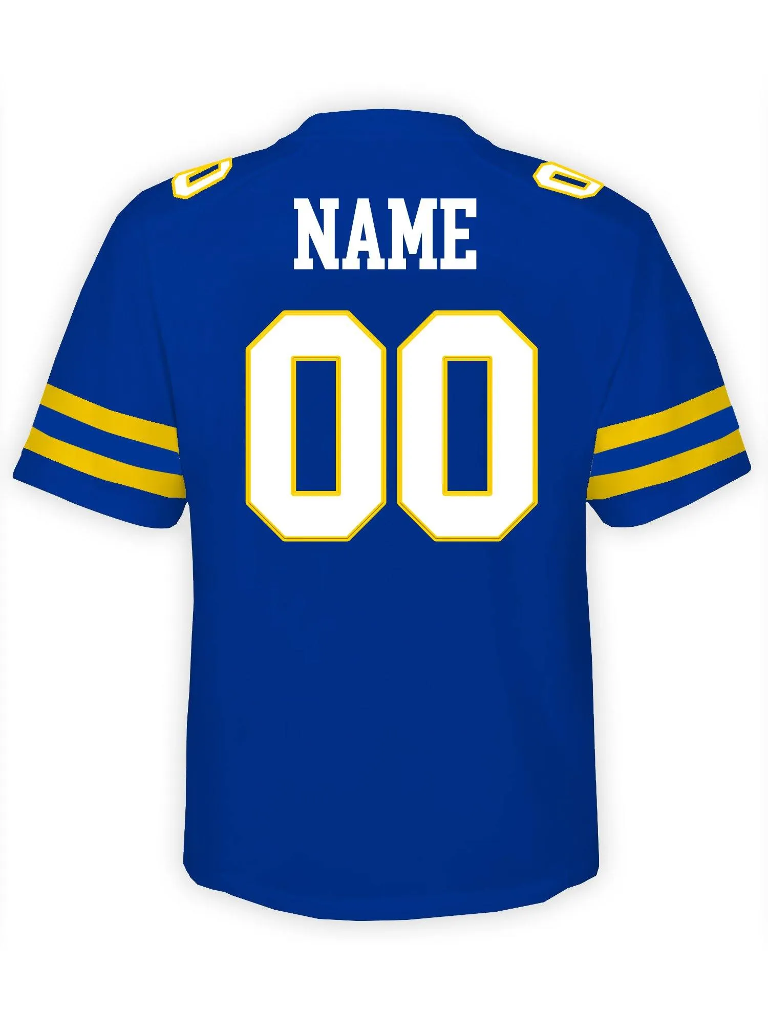 Los Angeles Navy Custom Football Jersey