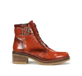 LUCERO D8686 Orange Ankle Boot