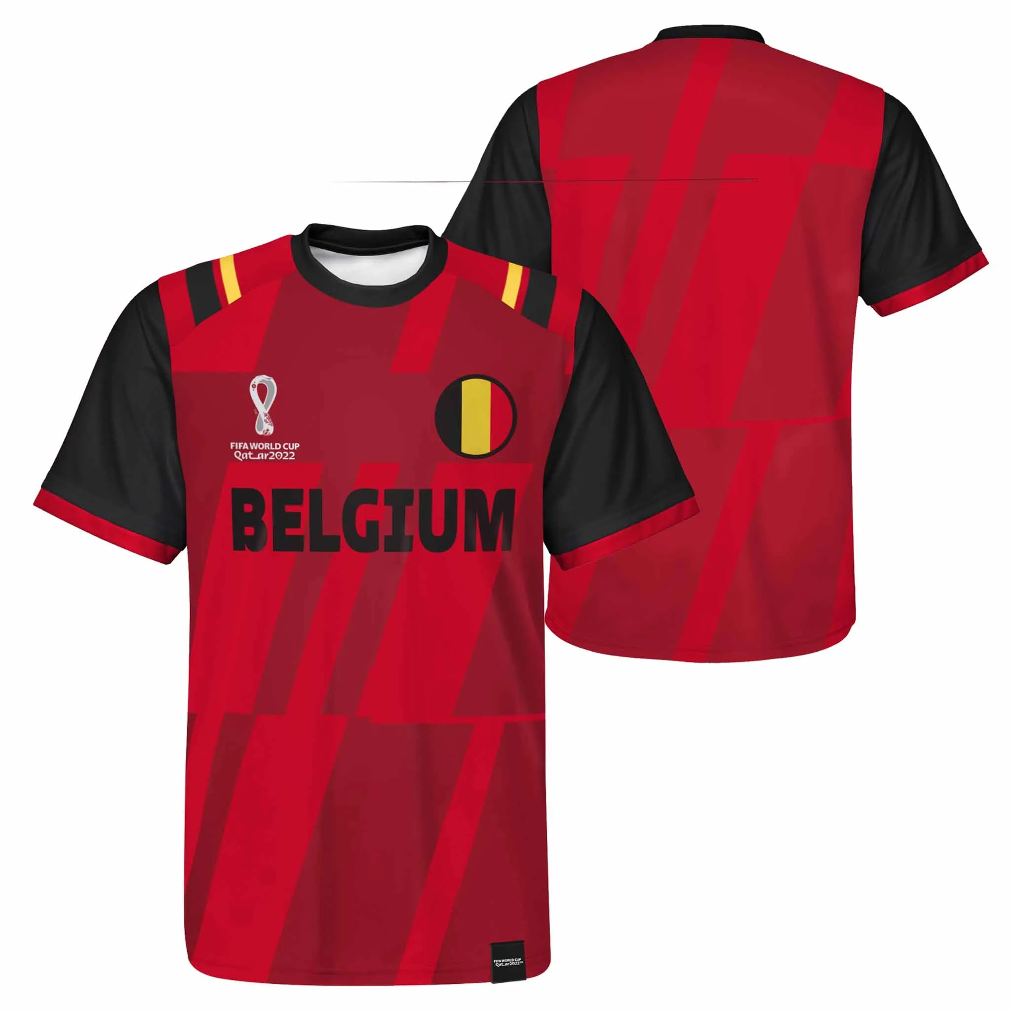 Maillot de soccer Classic 1 Jersey Belgique Coupe du Monde 2022