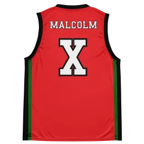 Malcolm X Recycled Basketball Jersey