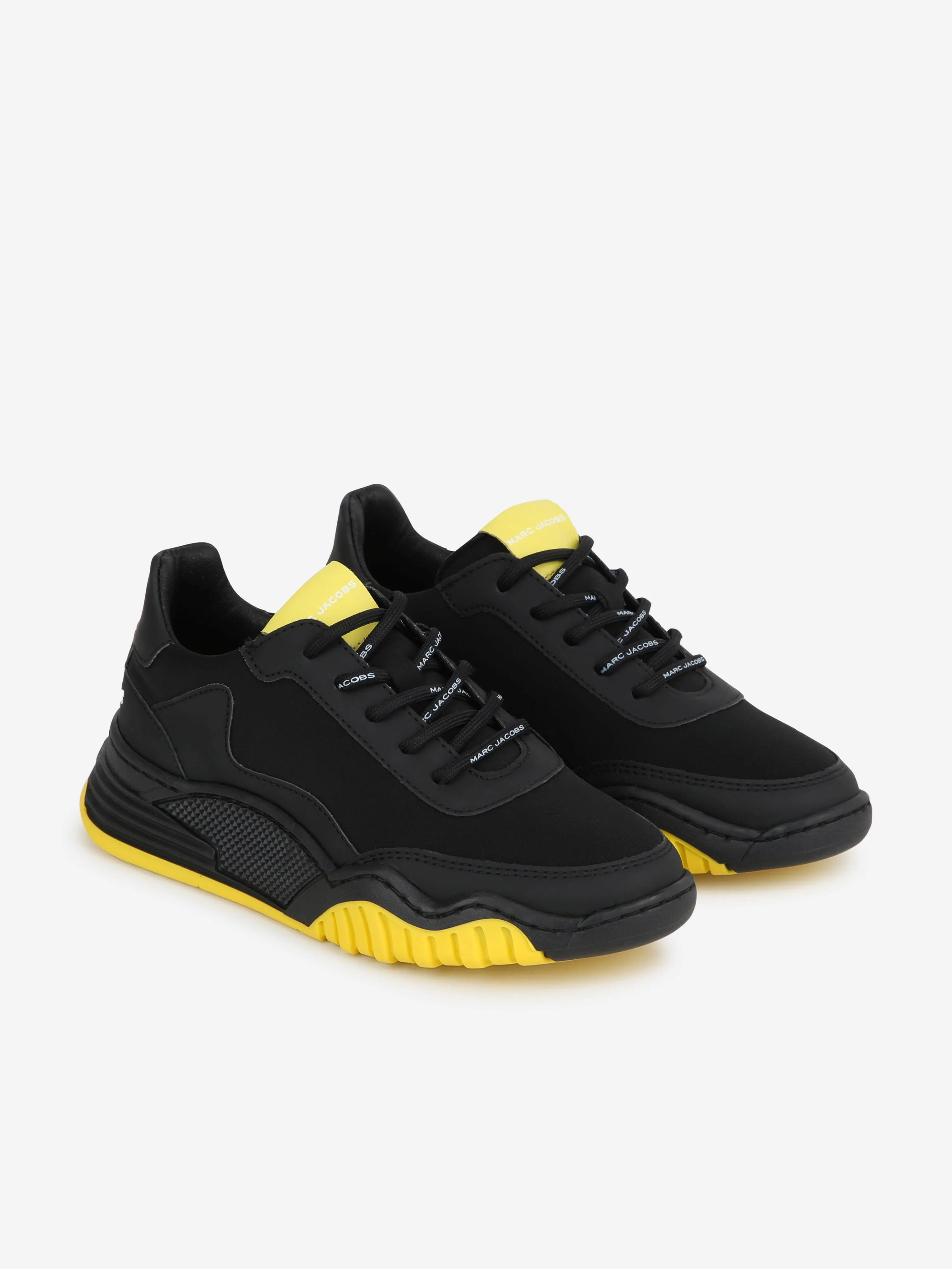 MARC JACOBS Boys Branded Trainers in Black