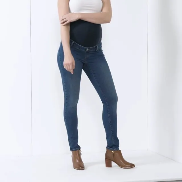 Marcus | Organic Cotton Over Bump Maternity Jeans